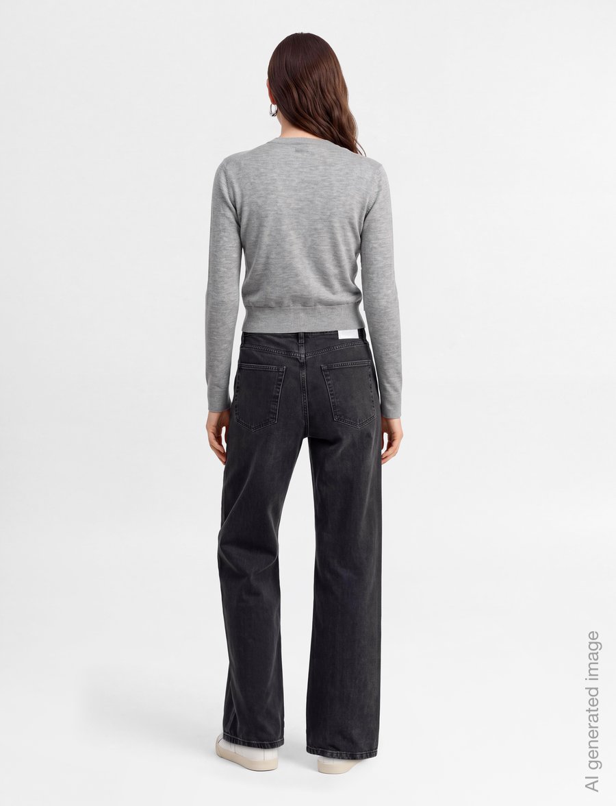 HUGO - Sfabro - cardigans - open grey - 4