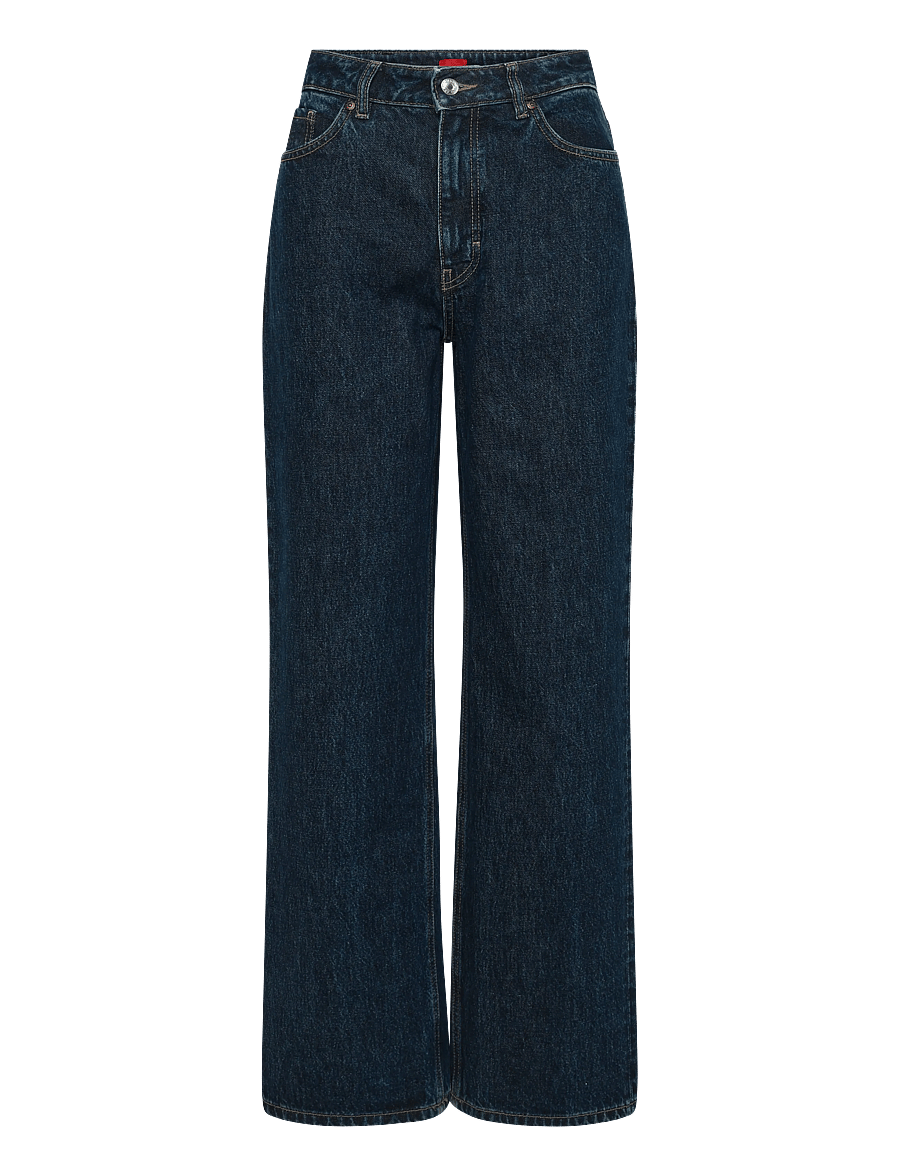 HUGO - 937_14 - brede jeans - navy - 0