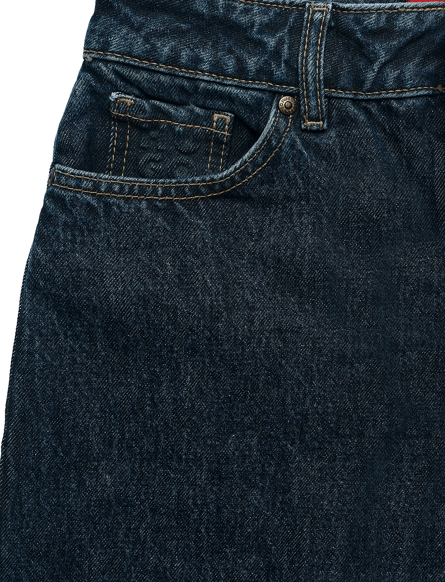 HUGO - 937_14 - brede jeans - navy - 2
