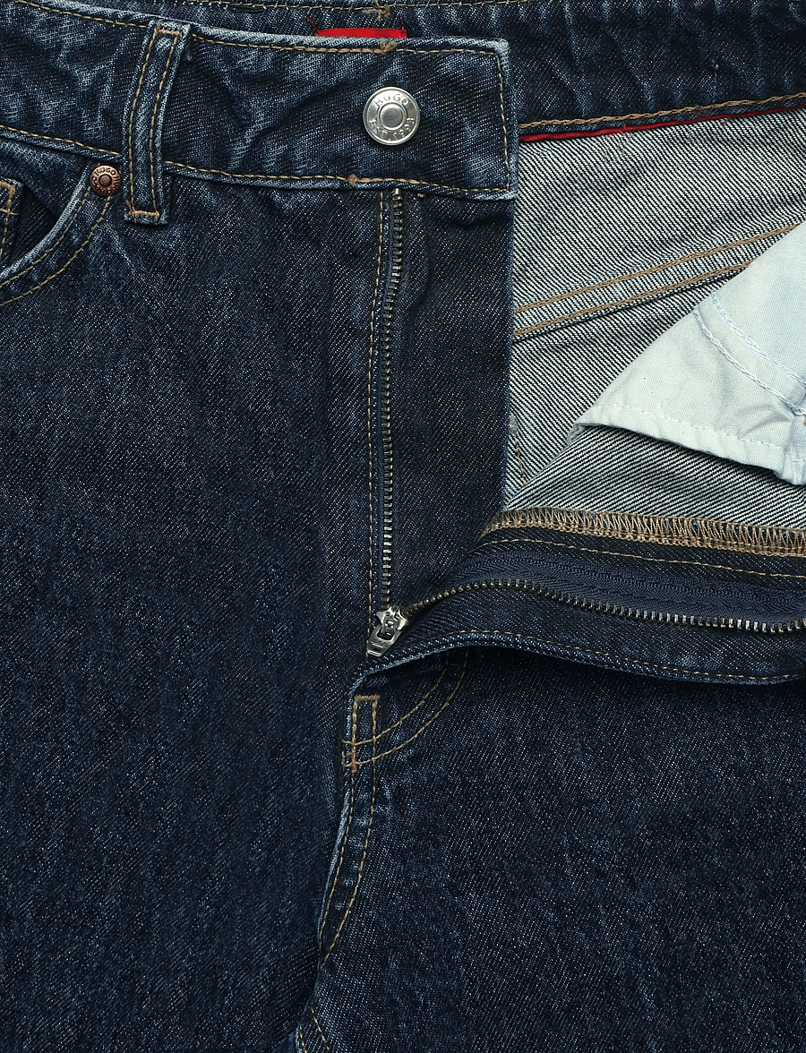 HUGO - 937_14 - brede jeans - navy - 3