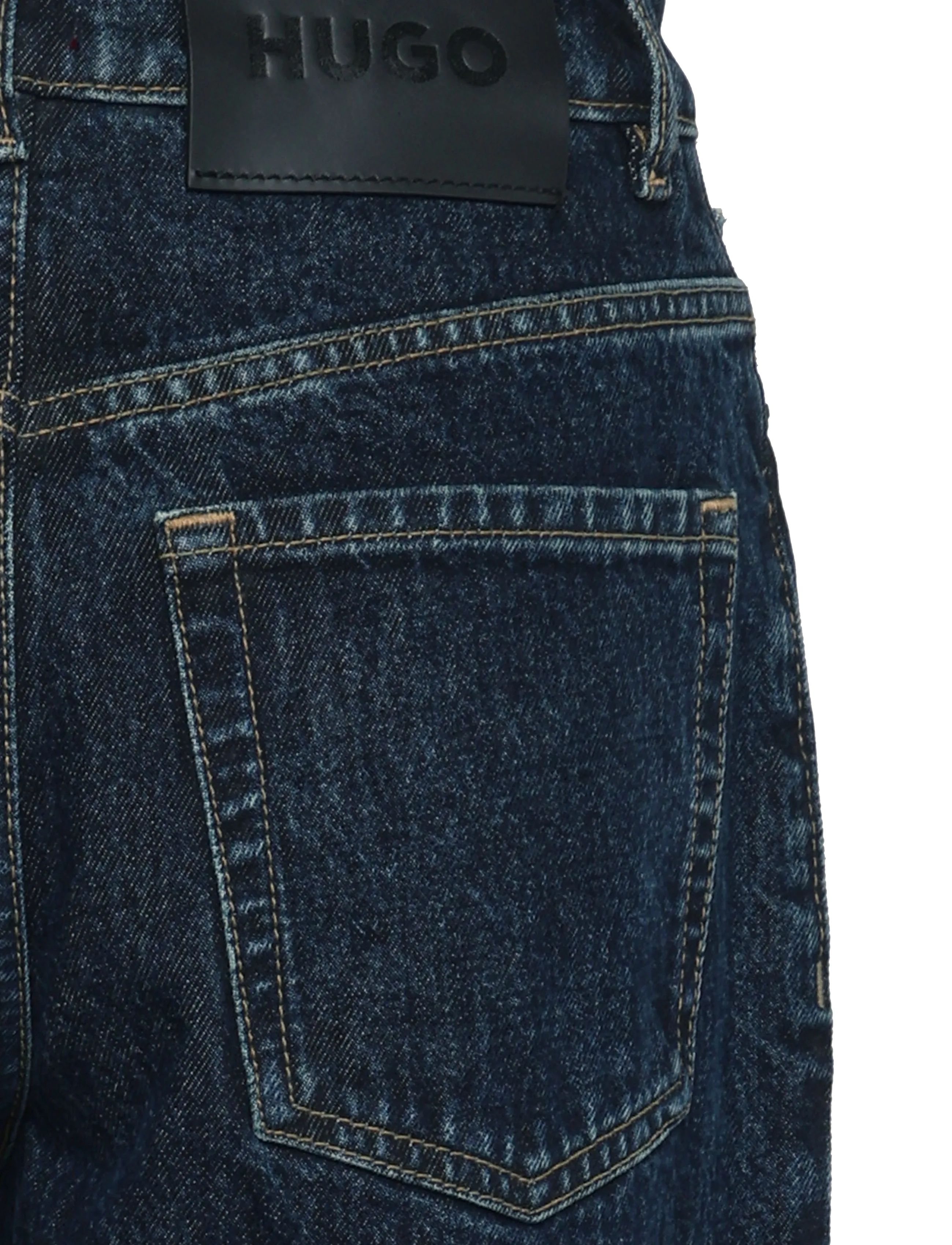 HUGO - 937_14 - brede jeans - navy - 4