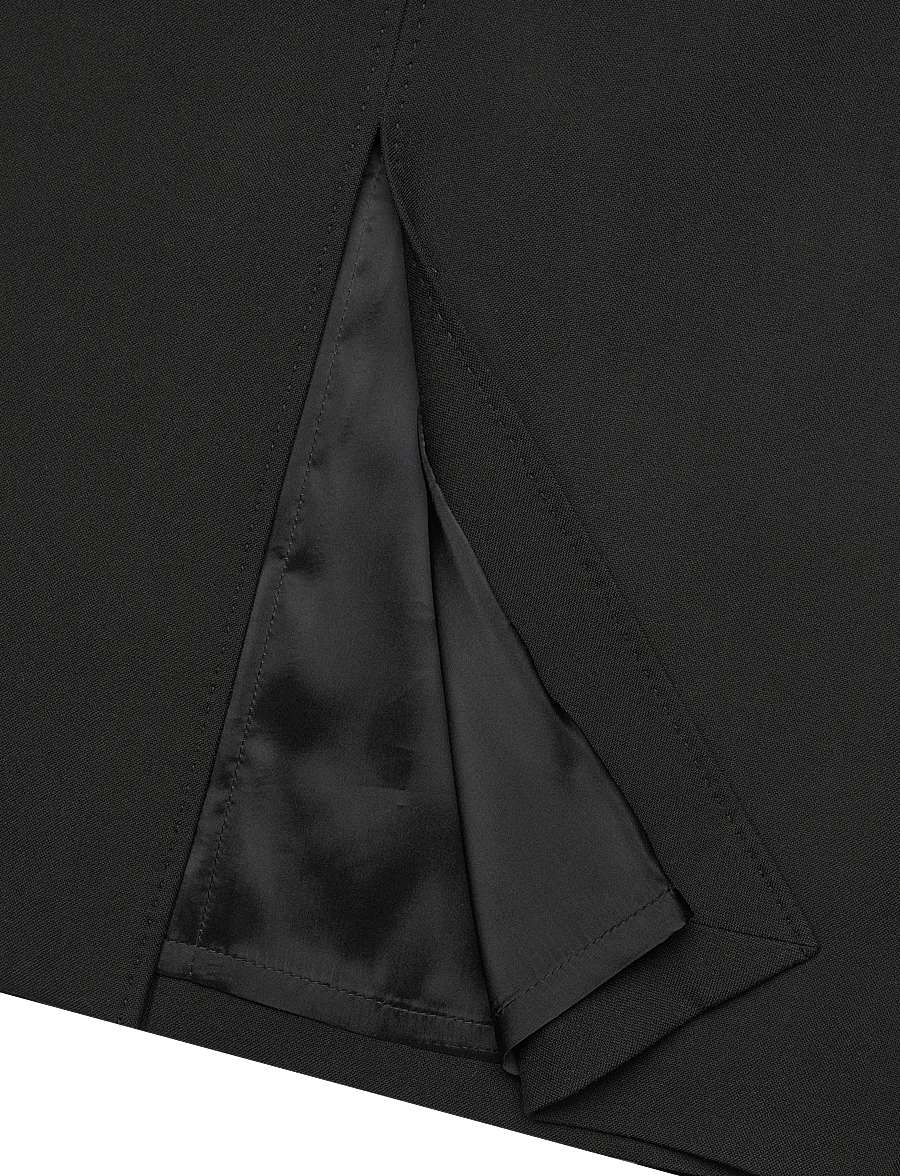 HUGO - Rellair - midi-röcke - black - 2