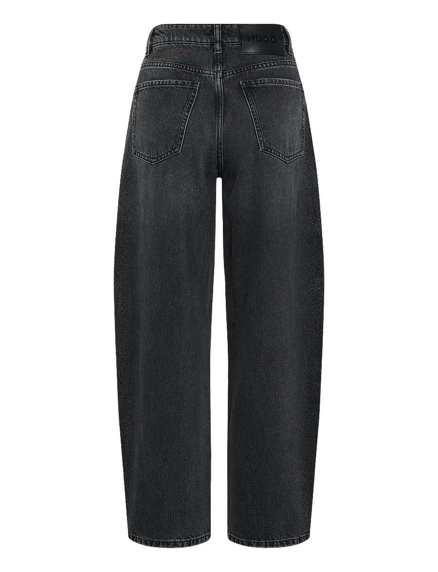 HUGO - Gimine_6 - barrel jeans - silver - 1