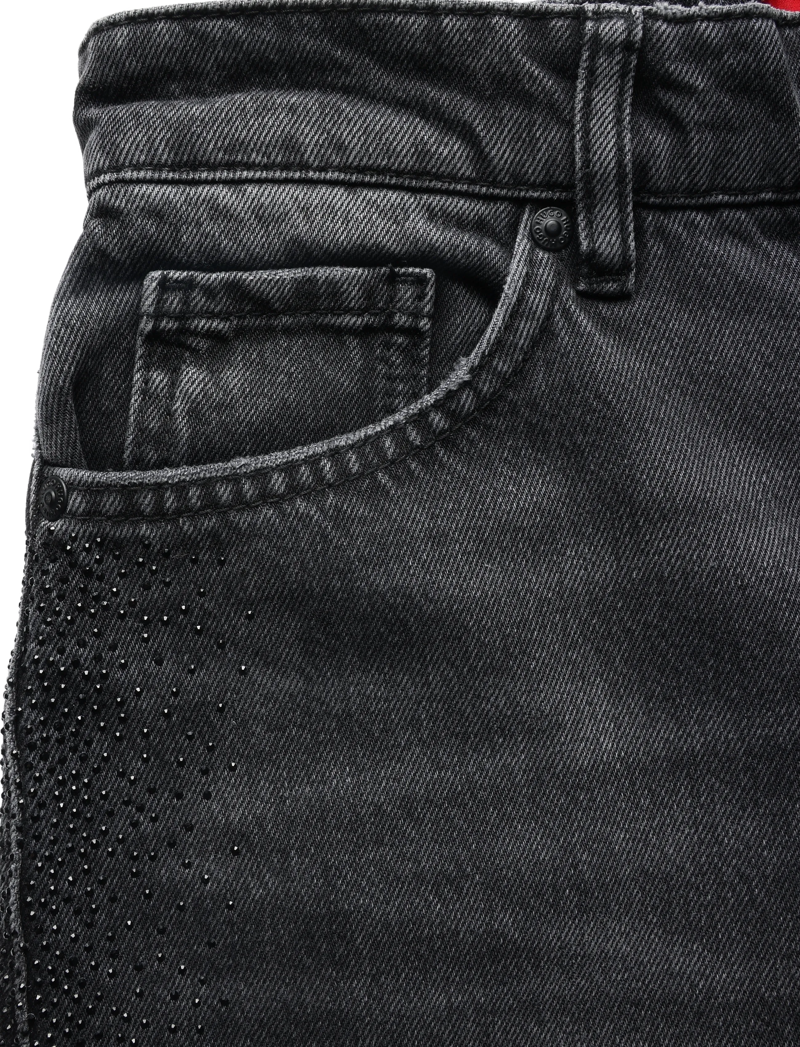 HUGO - Gimine_6 - barrel jeans - silver - 2