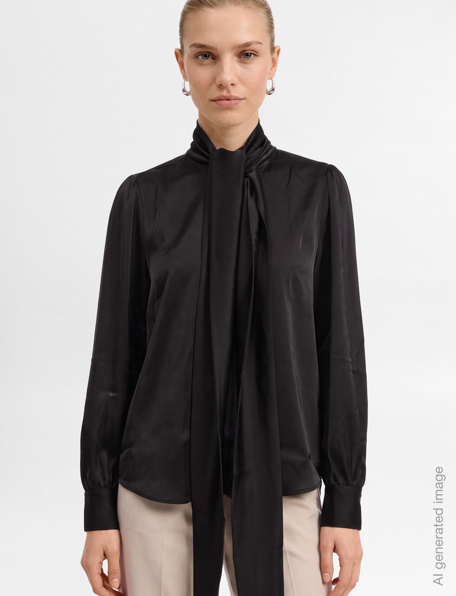HUGO - Elegant - langærmede bluser - open miscellaneous - 3