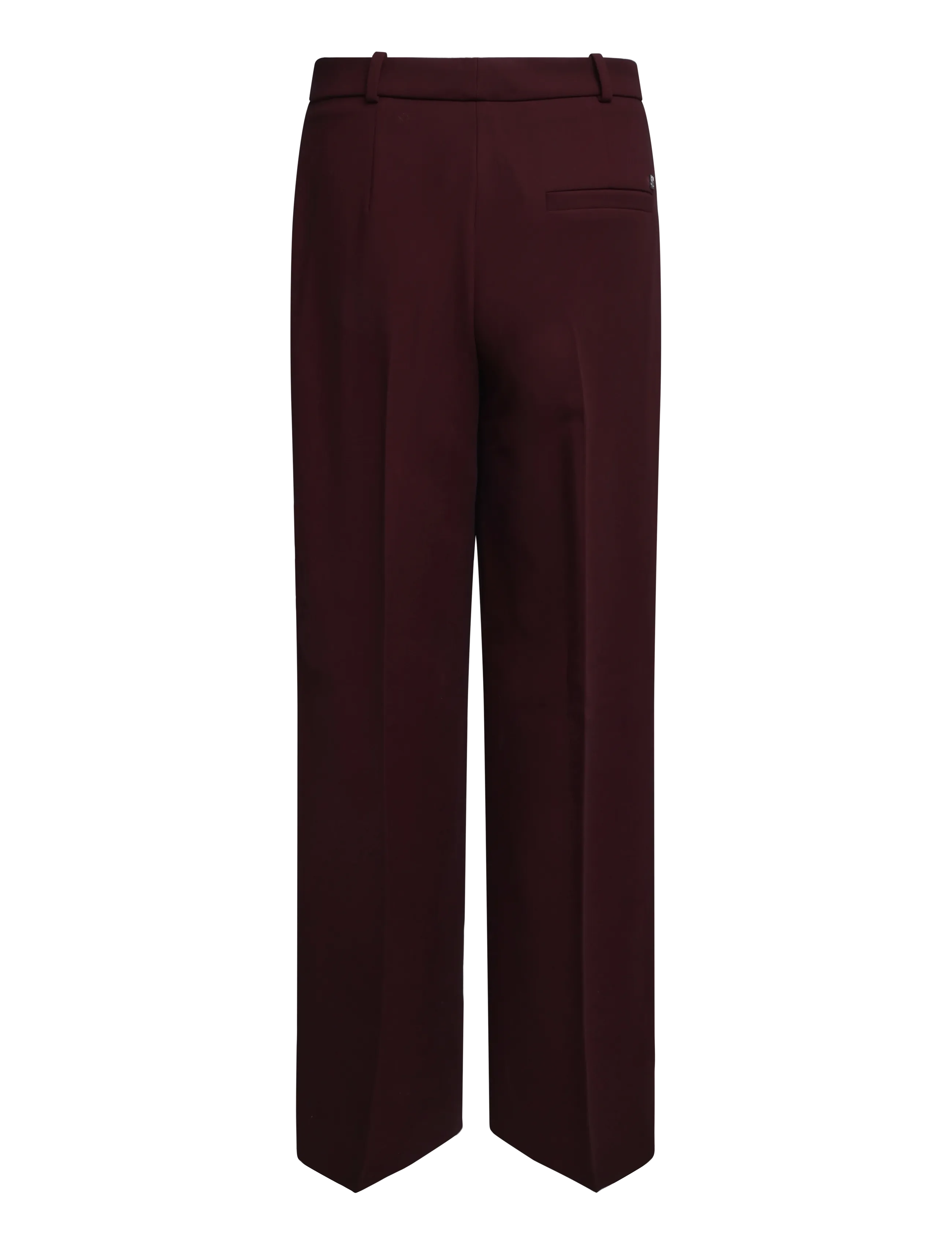 HUGO - Hambala - straight leg trousers - brown overflow - 1