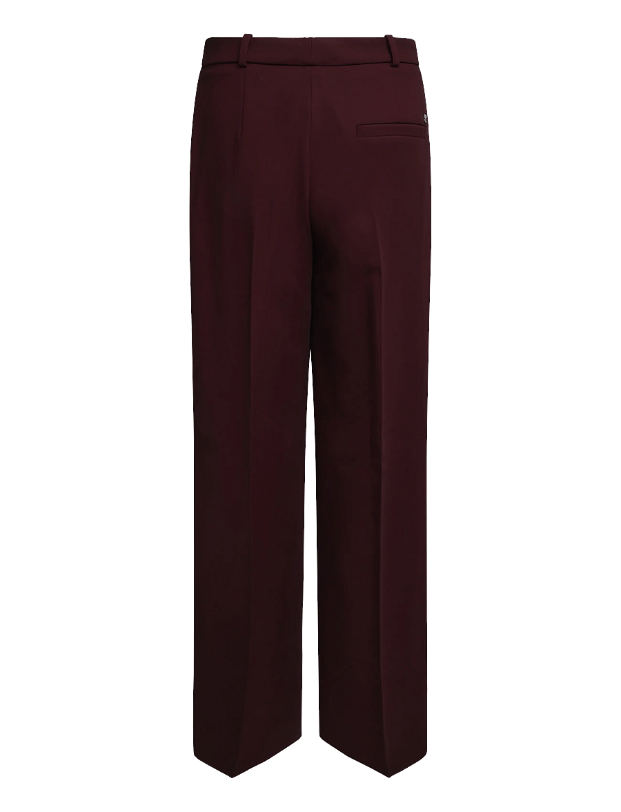 HUGO - Hambala - straight leg trousers - brown overflow - 1