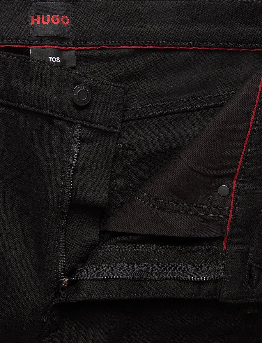 HUGO - HUGO 708 - slim jeans - black - 2