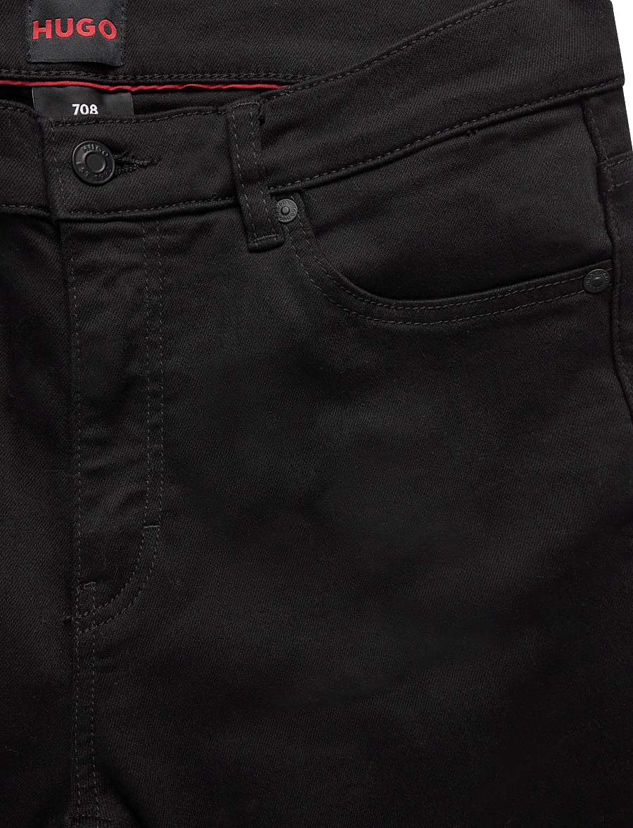 HUGO - HUGO 708 - slim jeans - black - 3