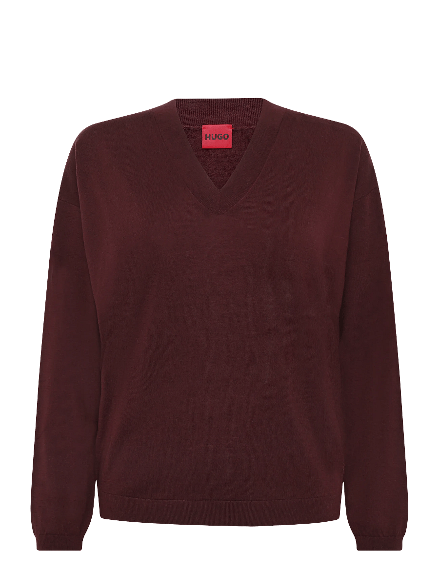 HUGO - Sessarina - striktrøjer - brown overflow - 0