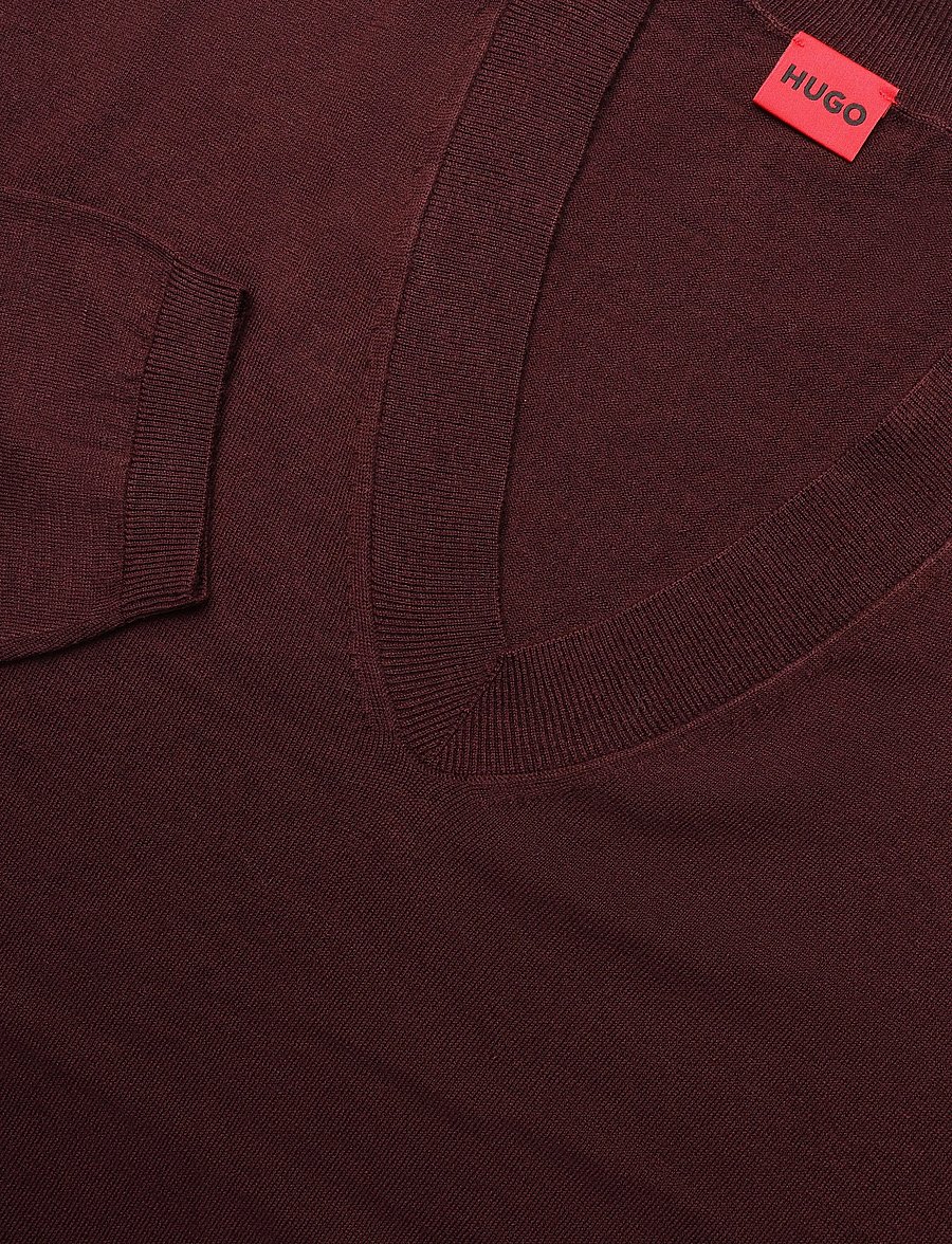 HUGO - Sessarina - striktrøjer - brown overflow - 2