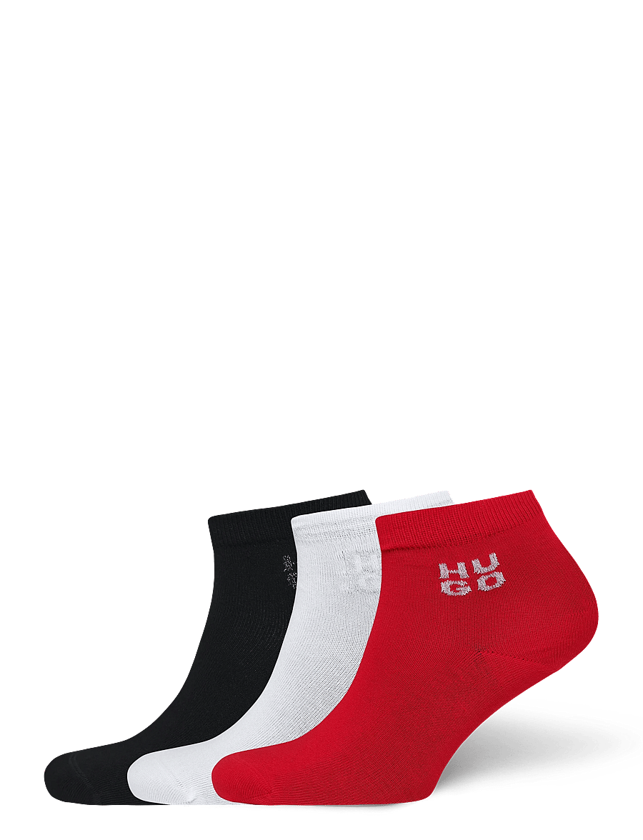 HUGO - 3P SH LUREXLOGO CC W - sneackersocken - white - 0