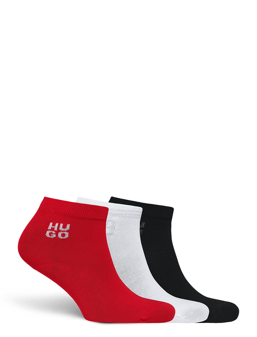 HUGO - 3P SH LUREXLOGO CC W - sneackersocken - white - 1