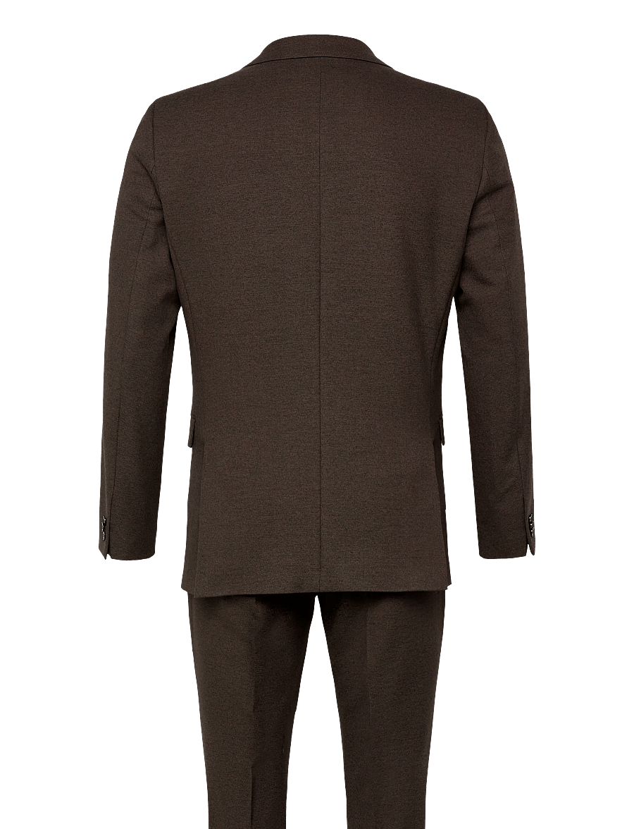 HUGO - Arti/Hesten242V1X - einreiher - brown overflow - 1