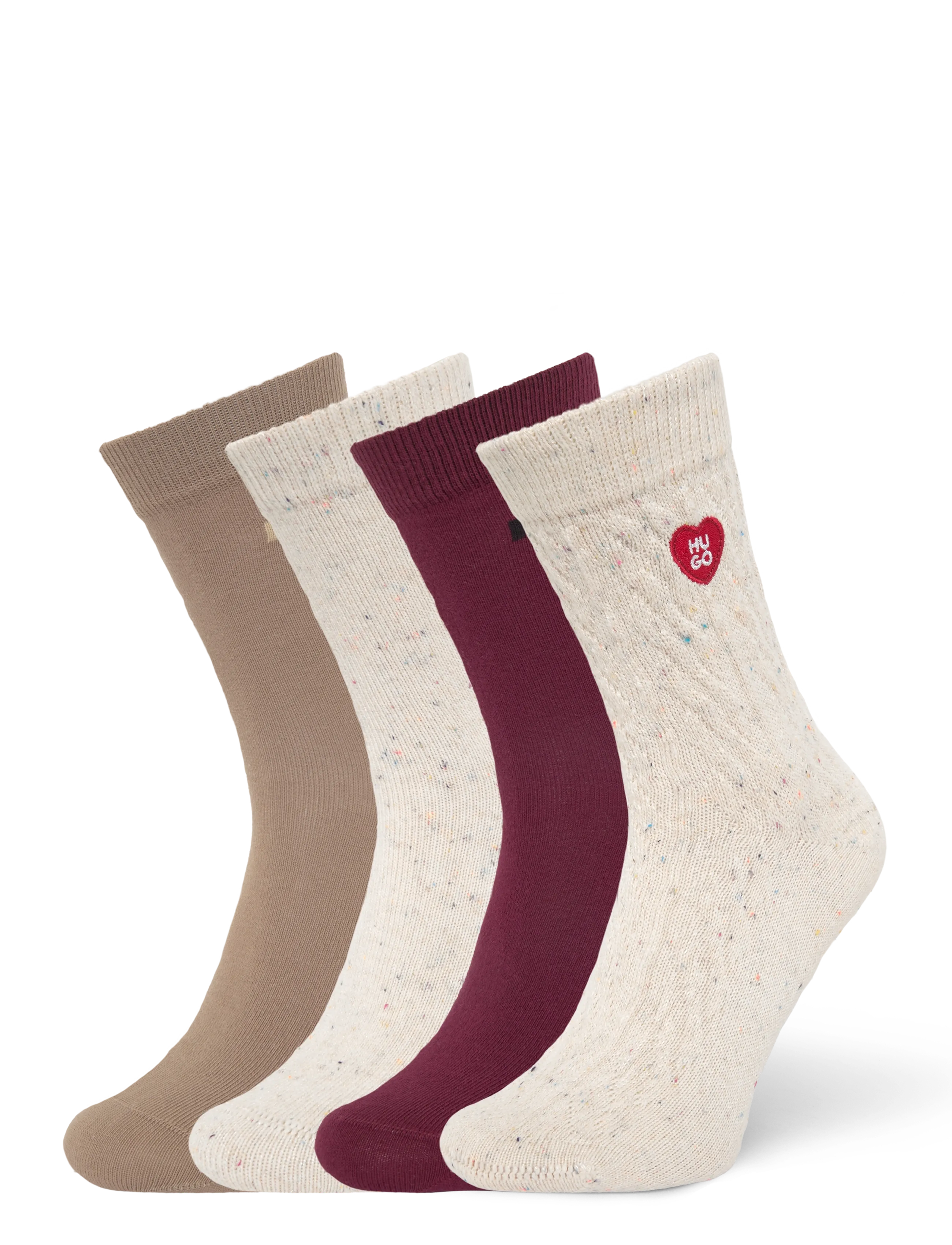 HUGO - 4P RS HEART CC W - normale socken - open miscellaneous - 0