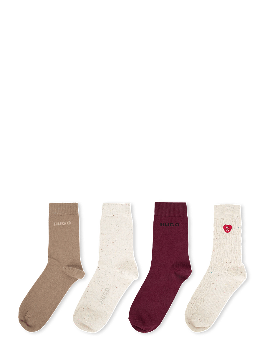 HUGO - 4P RS HEART CC W - normale socken - open miscellaneous - 1