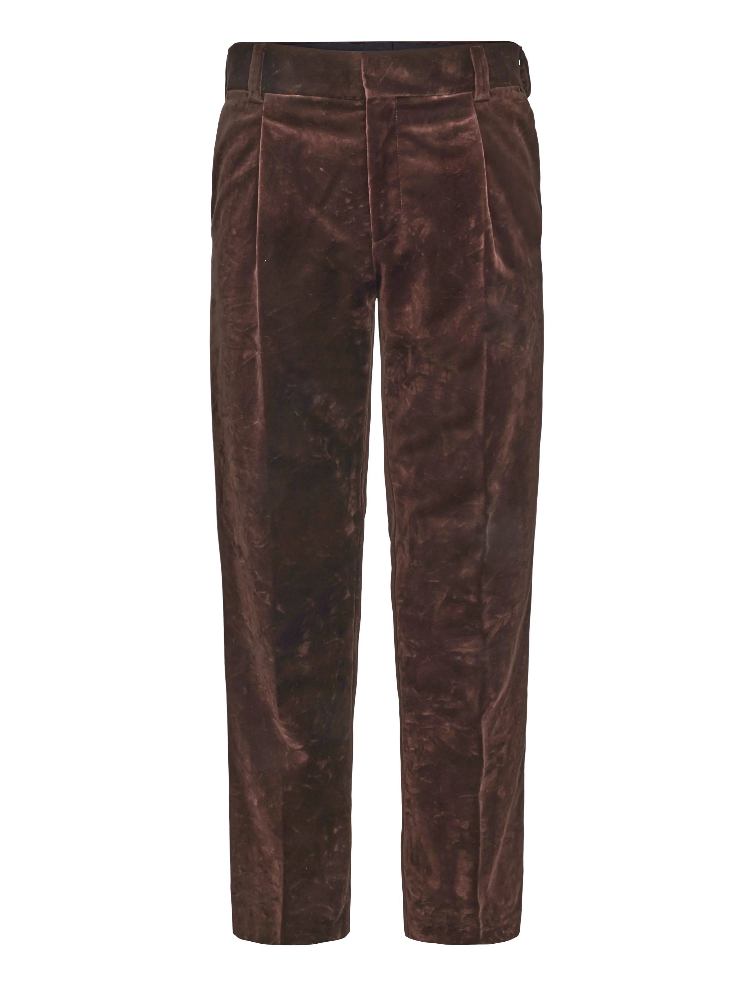 HUGO Tomas264B - Casual trousers - BROWN OVERFLOW / brown