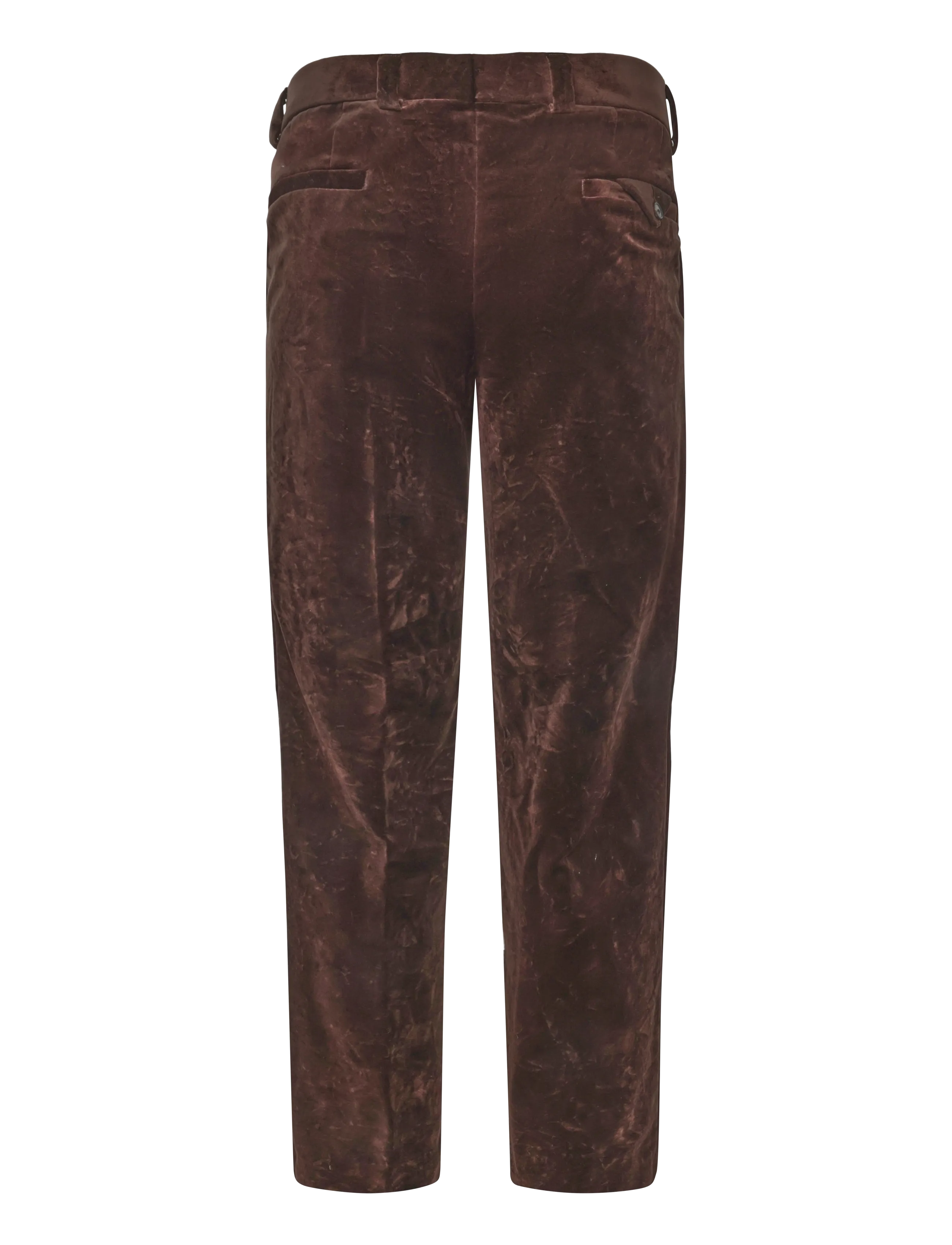 HUGO - Tomas264B - casual trousers - brown overflow - 1
