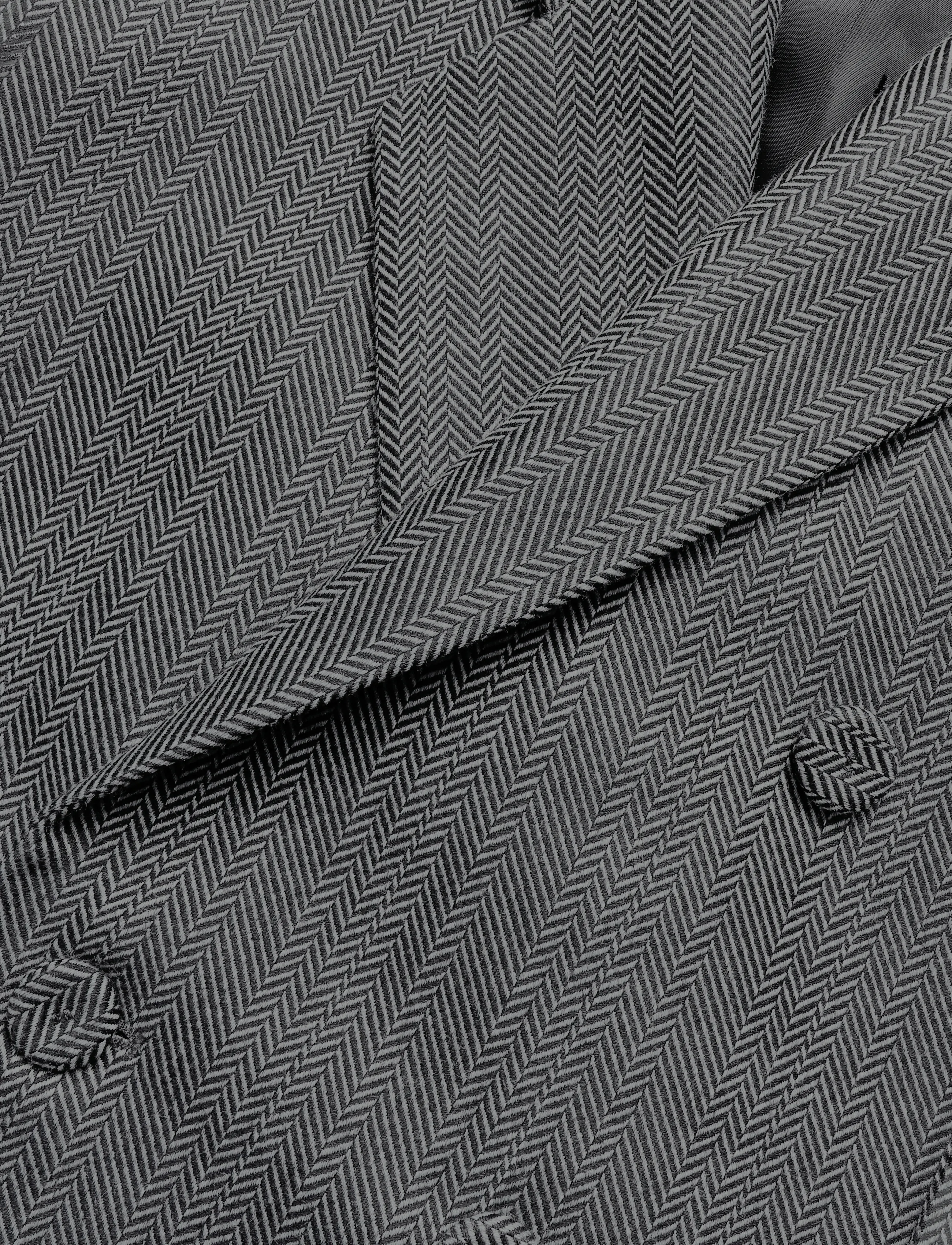 HUGO - Karlo264F2X - kaherealised pintsakud - dark grey - 2