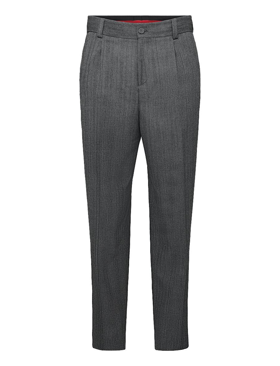 HUGO - Flips251X - kostymbyxor - dark grey - 0
