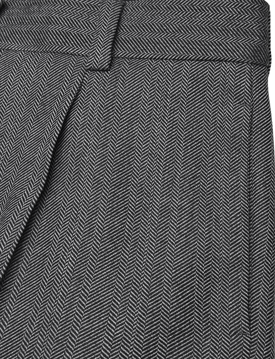 HUGO - Flips251X - kostymbyxor - dark grey - 2