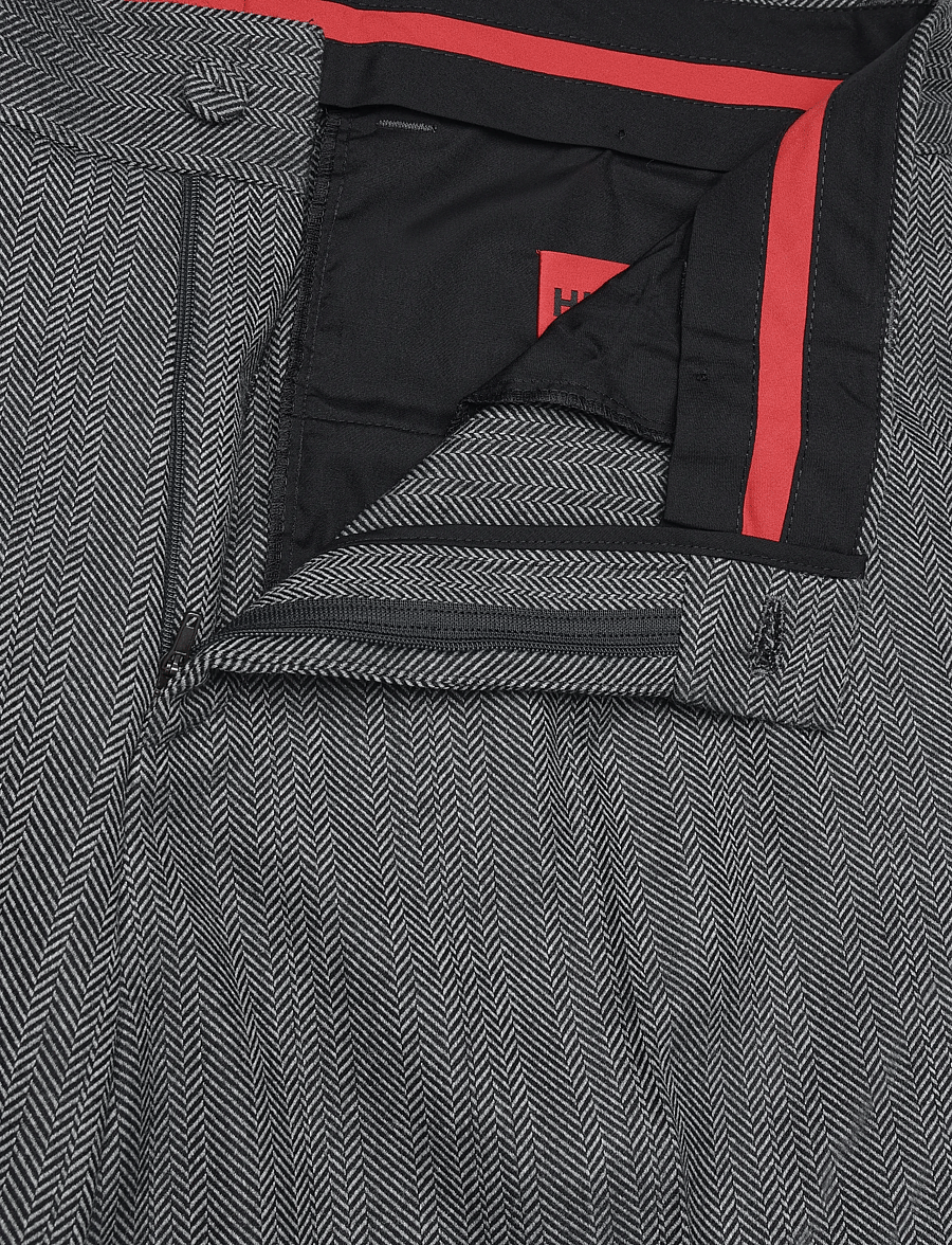 HUGO - Flips251X - kostymbyxor - dark grey - 3