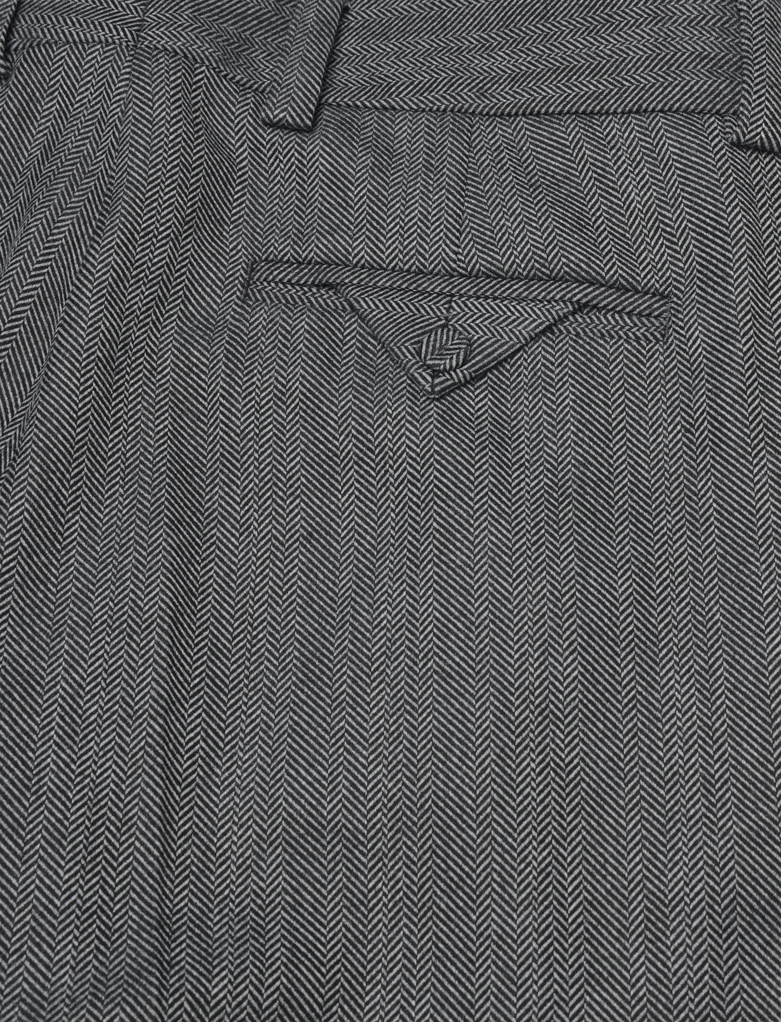 HUGO - Flips251X - kostymbyxor - dark grey - 4