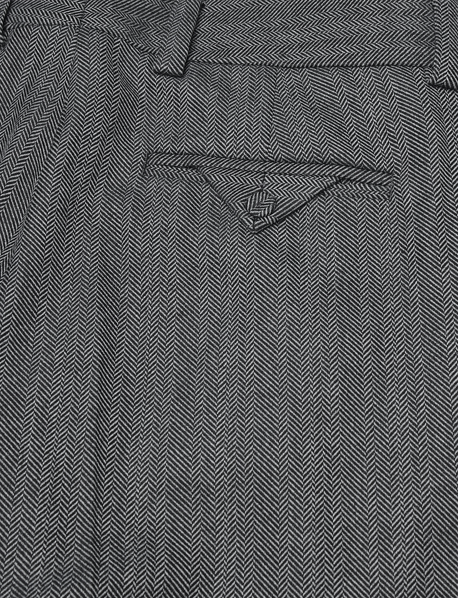 HUGO - Flips251X - kostymbyxor - dark grey - 4