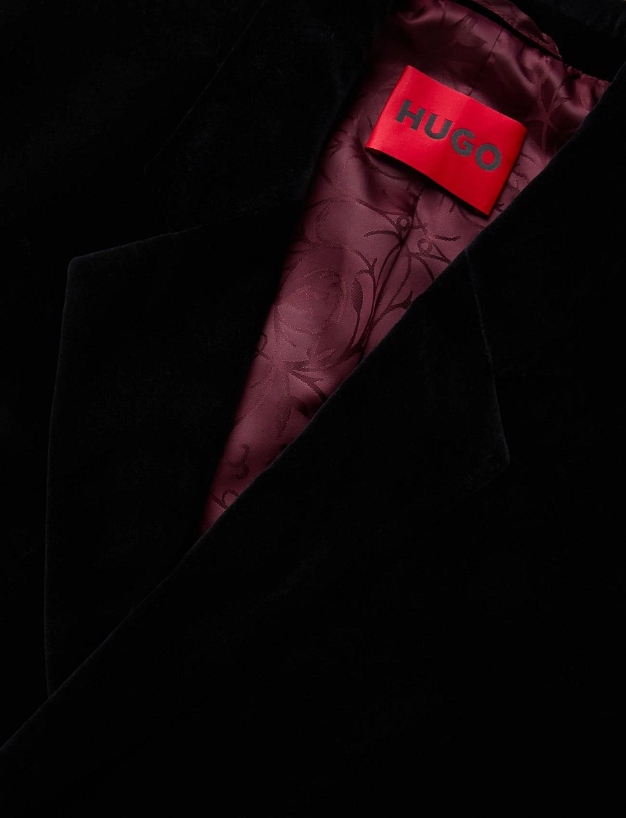 HUGO - Karlo253F1X - zweireiher - black - 2