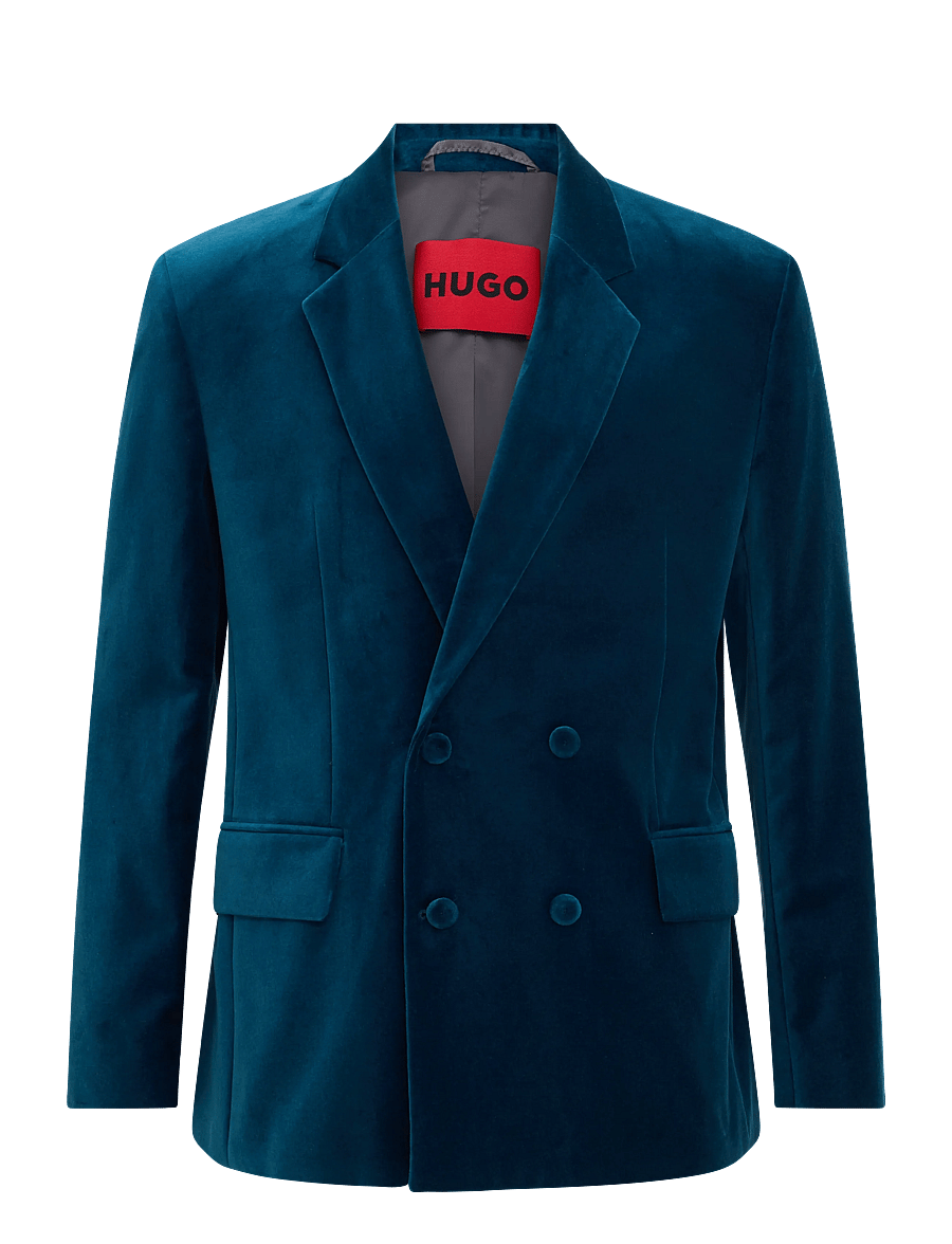 HUGO - Karlo253F1X - kaherealised pintsakud - turquoise/aqua - 0