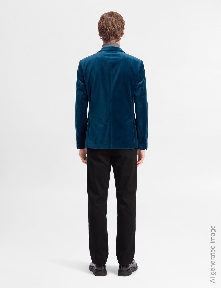 HUGO - Karlo253F1X - double breasted blazers - turquoise/aqua - 4