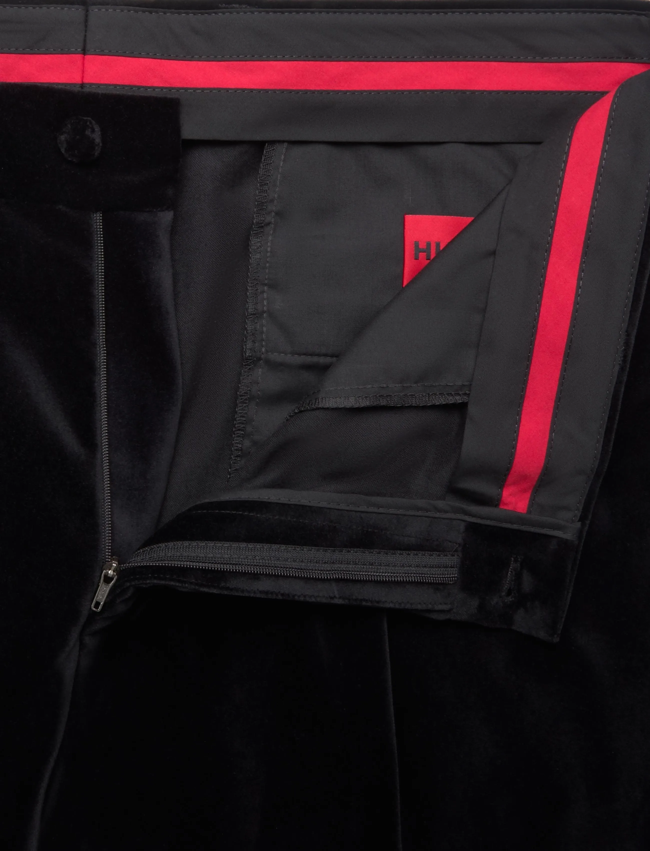 HUGO - Flips251X - habitbukser - black - 3