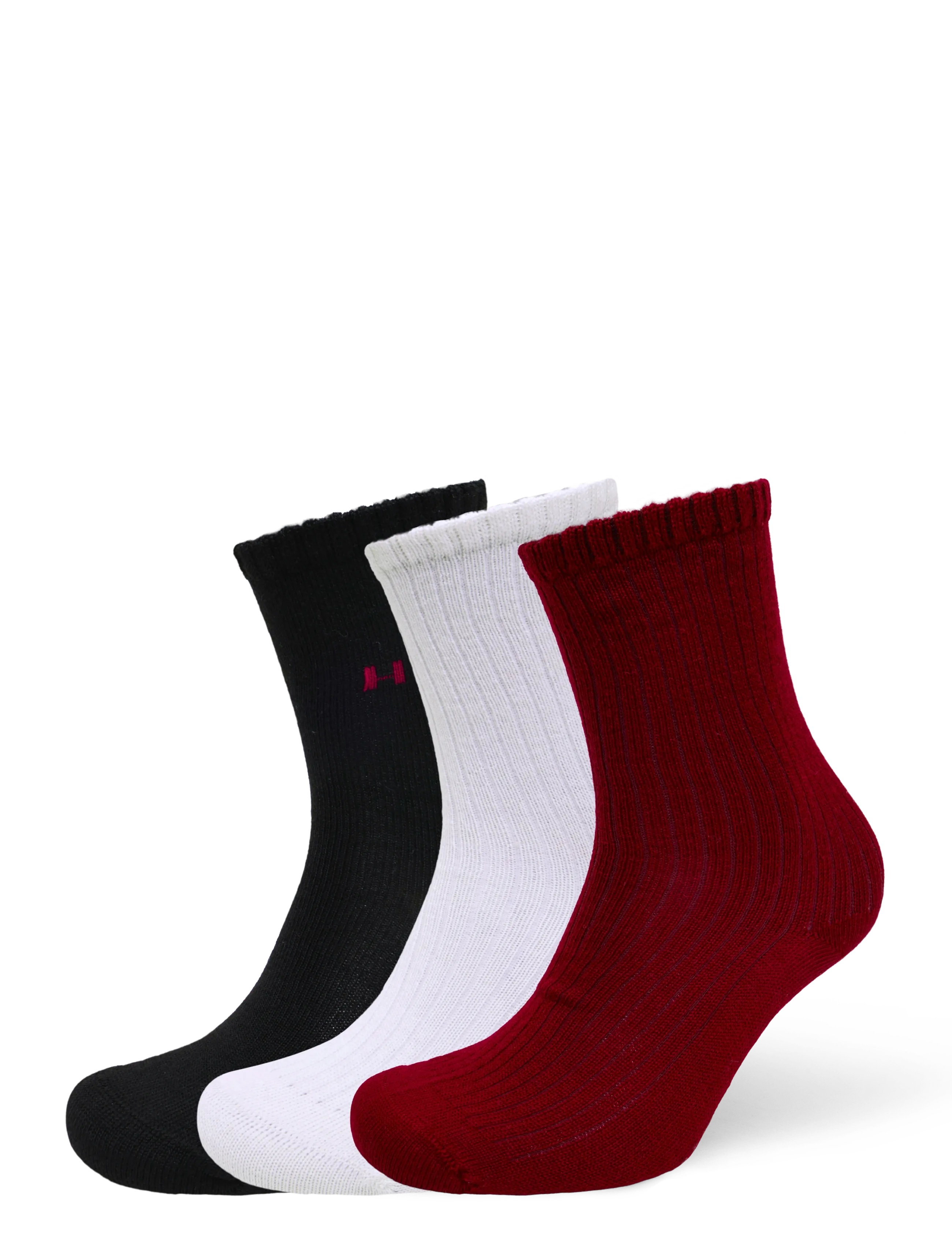 HUGO 3P RS WOOL RIB W - Regular socks - OPEN MISCELLANEOUS / multi