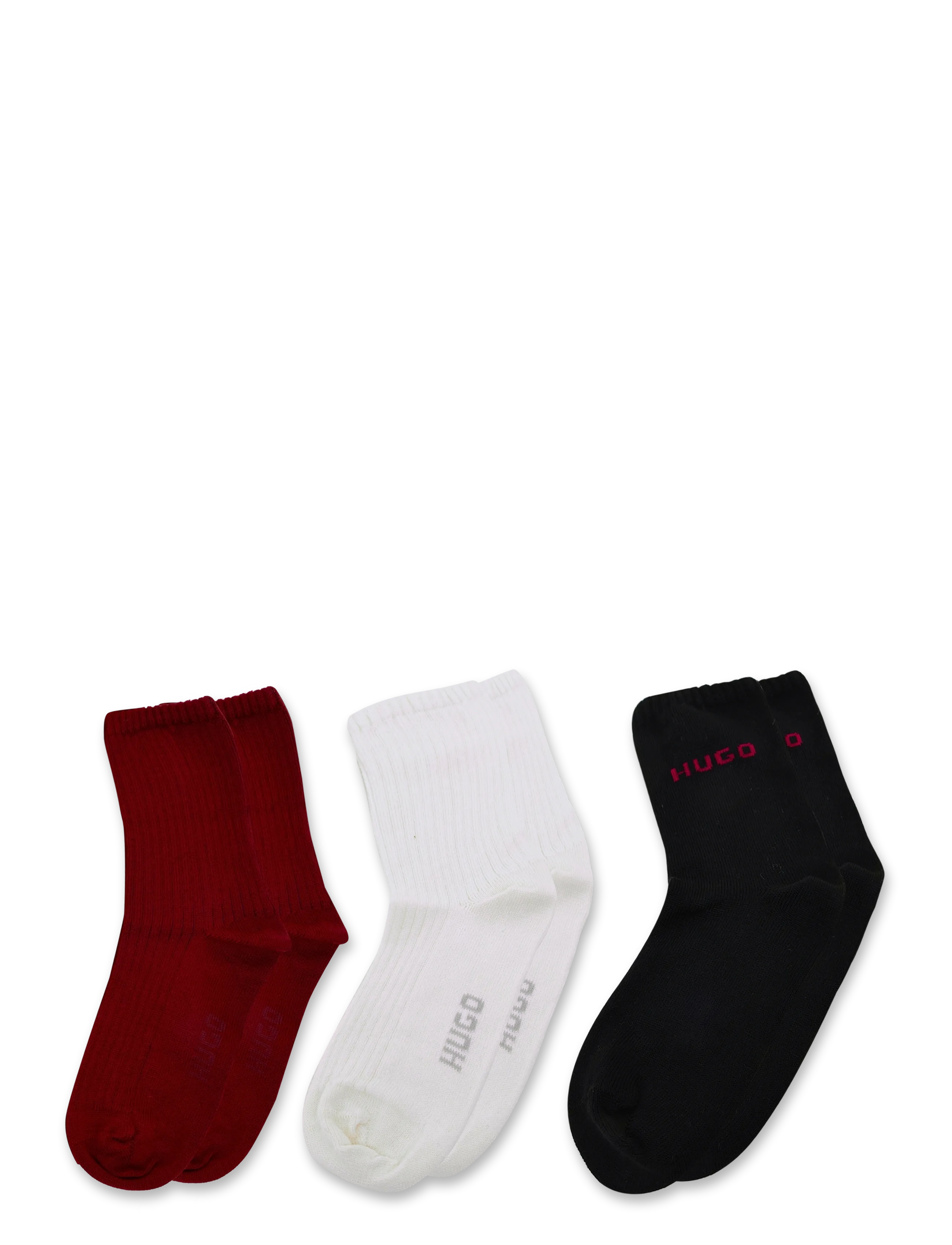HUGO - 3P RS WOOL RIB W - regular socks - open miscellaneous - 1