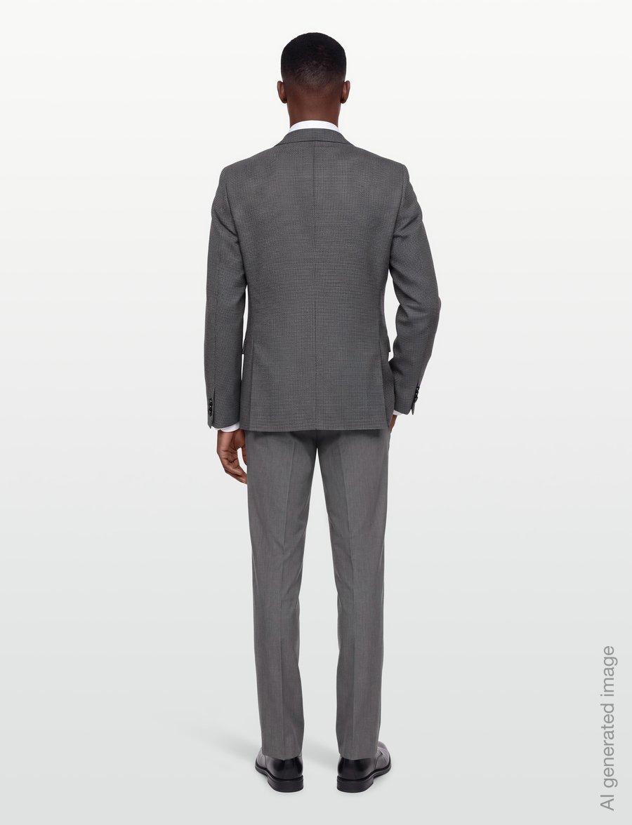 HUGO - Arti253X - single breasted blazers - medium grey - 4