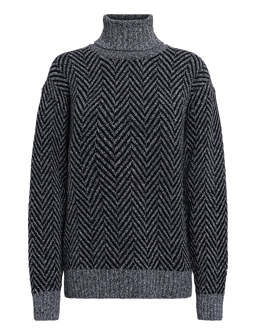 HUGO - Sherborne - rollkragenpullover - black - 0