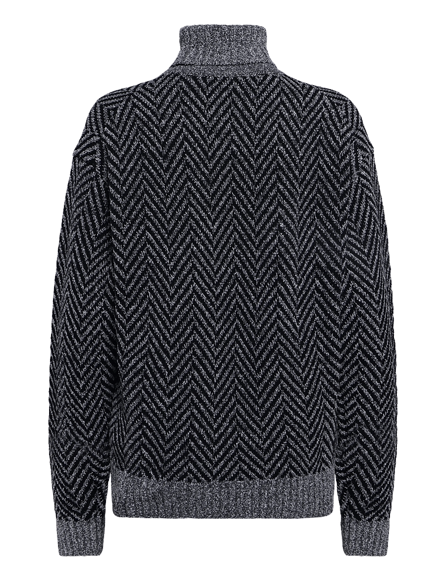 HUGO - Sherborne - rollkragenpullover - black - 1