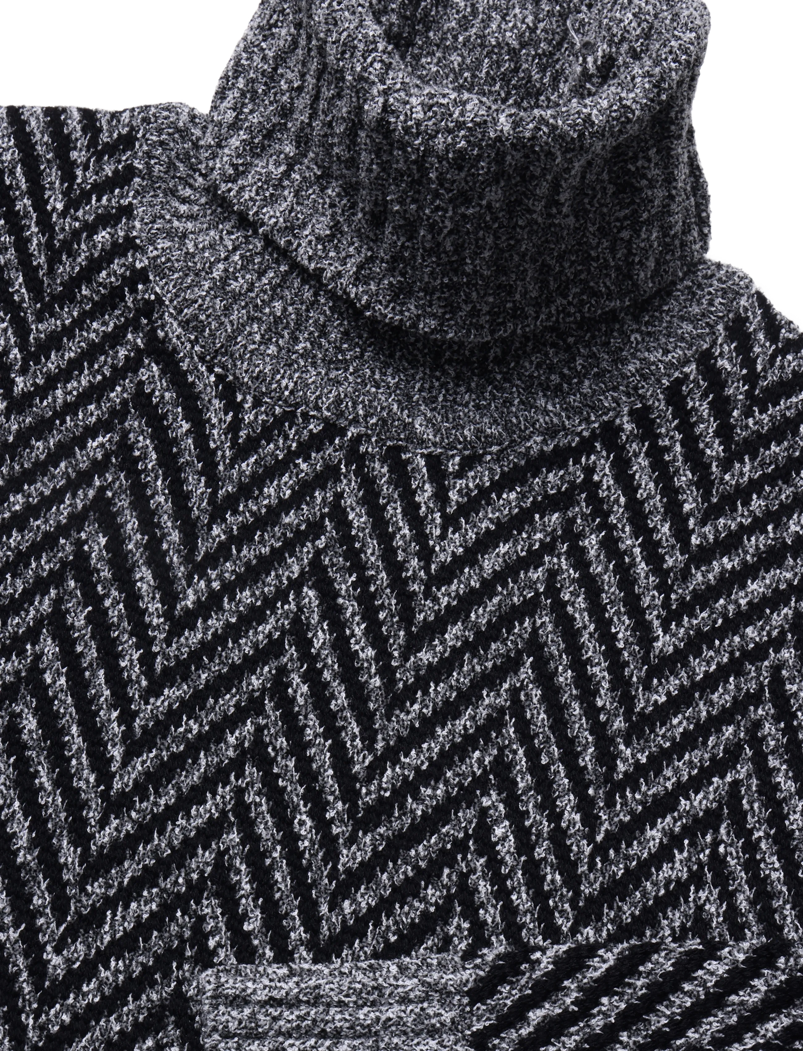HUGO - Sherborne - rollkragenpullover - black - 2