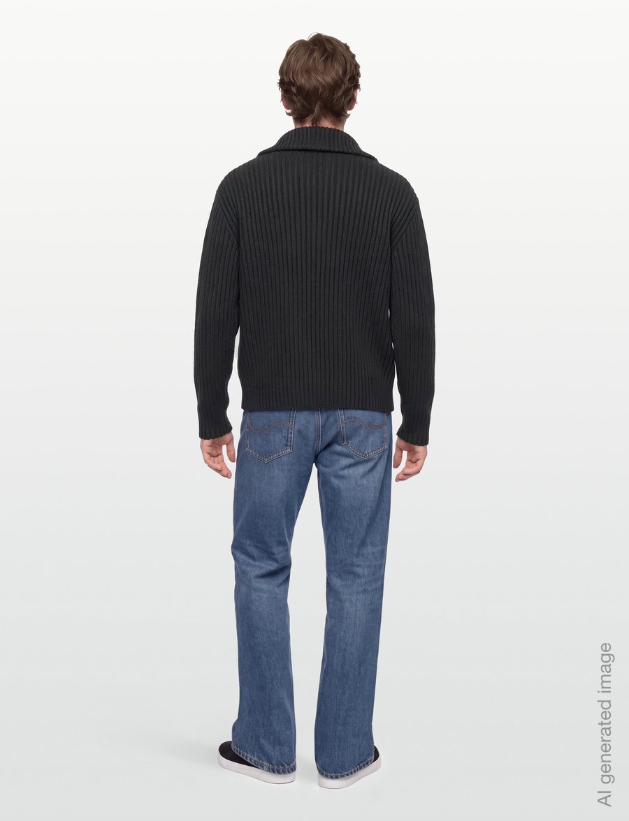 HUGO - Srithon - half zip-tröjor - black - 4