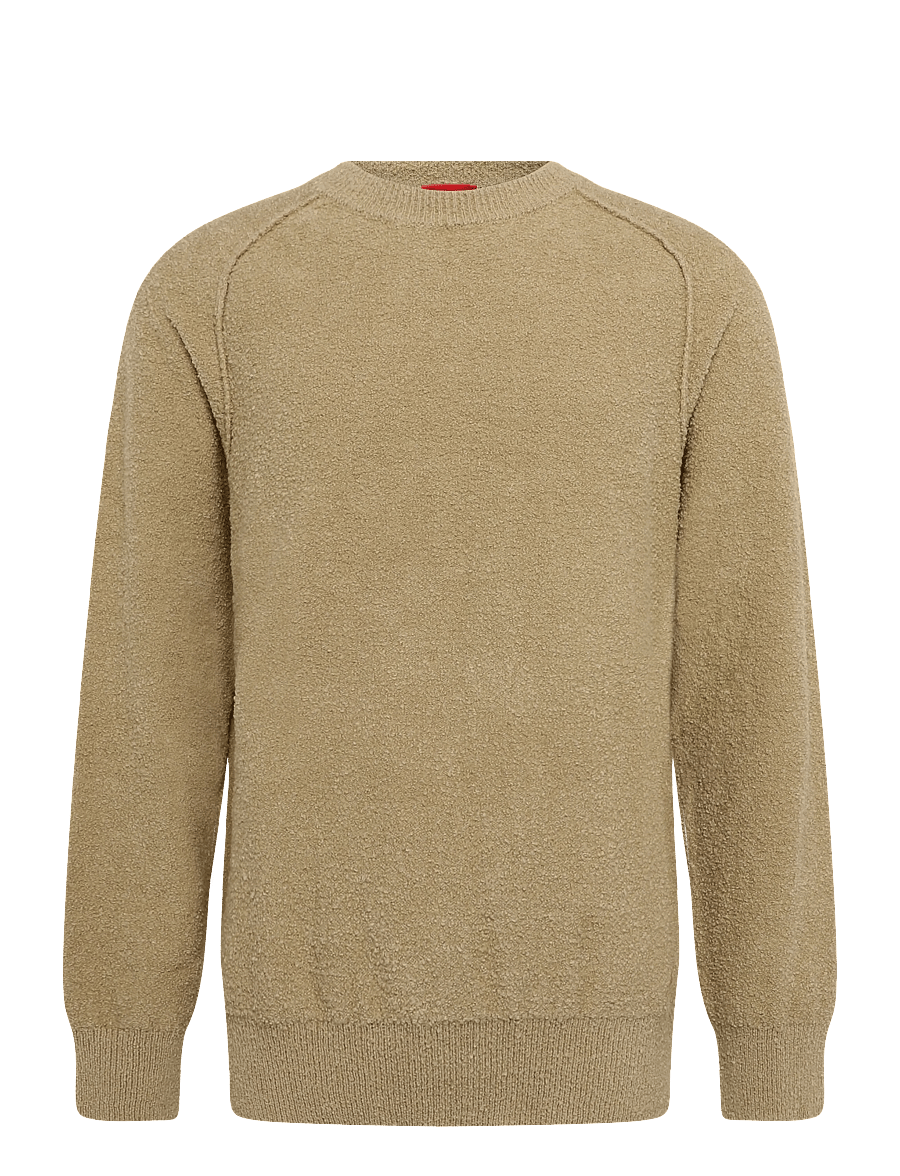 HUGO - San Christopher1 - rund hals - medium beige - 0