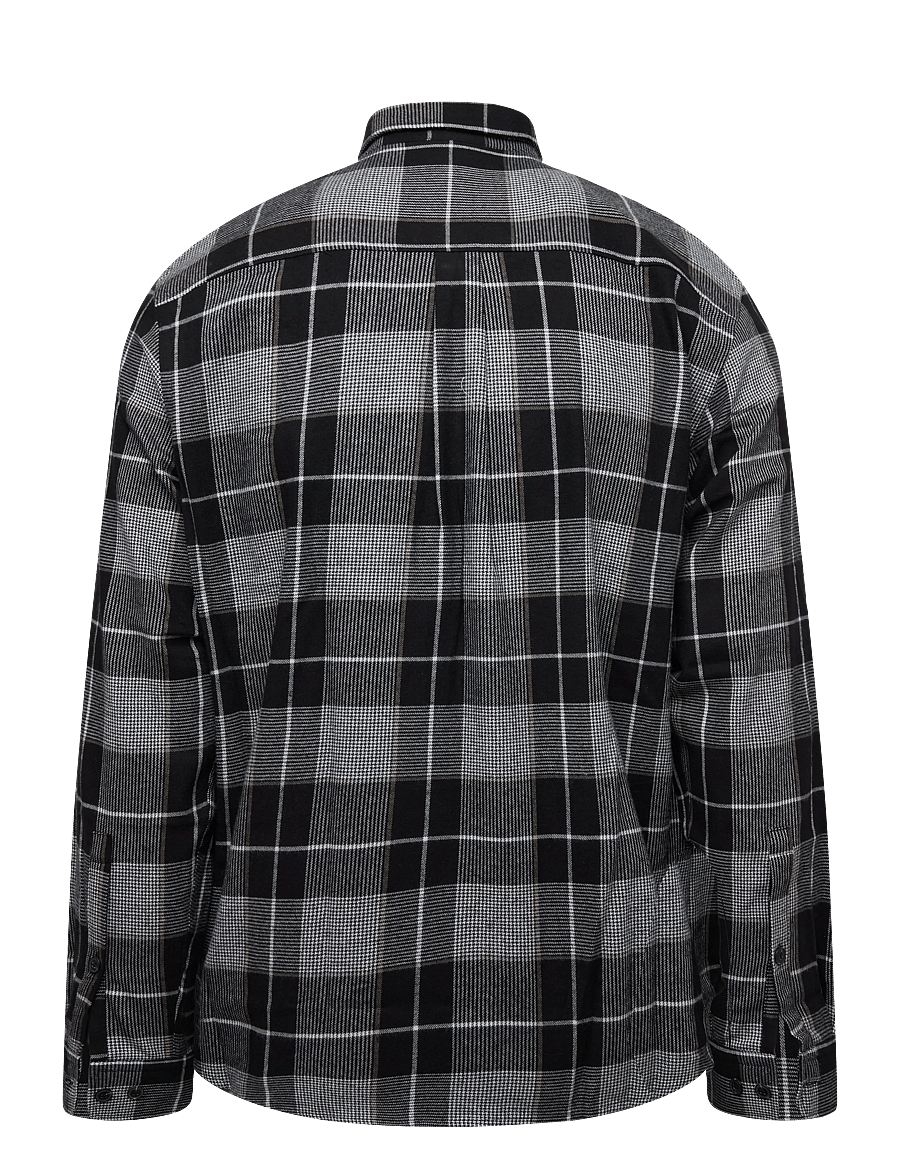 HUGO - Egrin - ruudulised särgid - black - 1