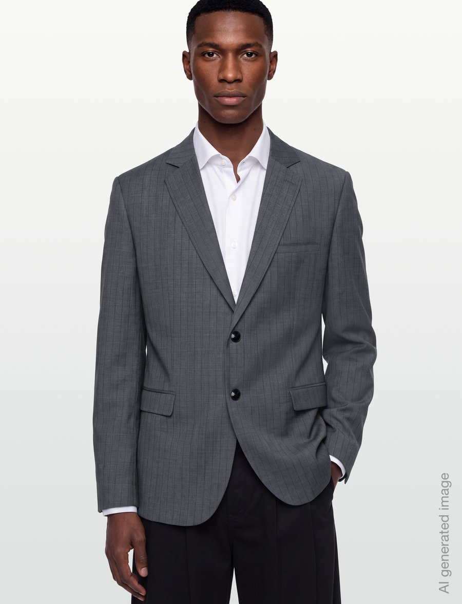 HUGO - Arti253X - einreiher - medium grey - 3