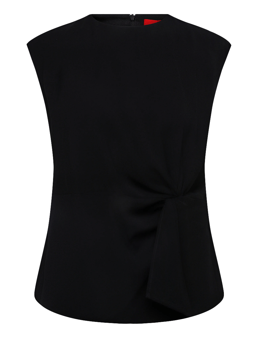 HUGO - Cathila - varrukateta pluusid - black - 0