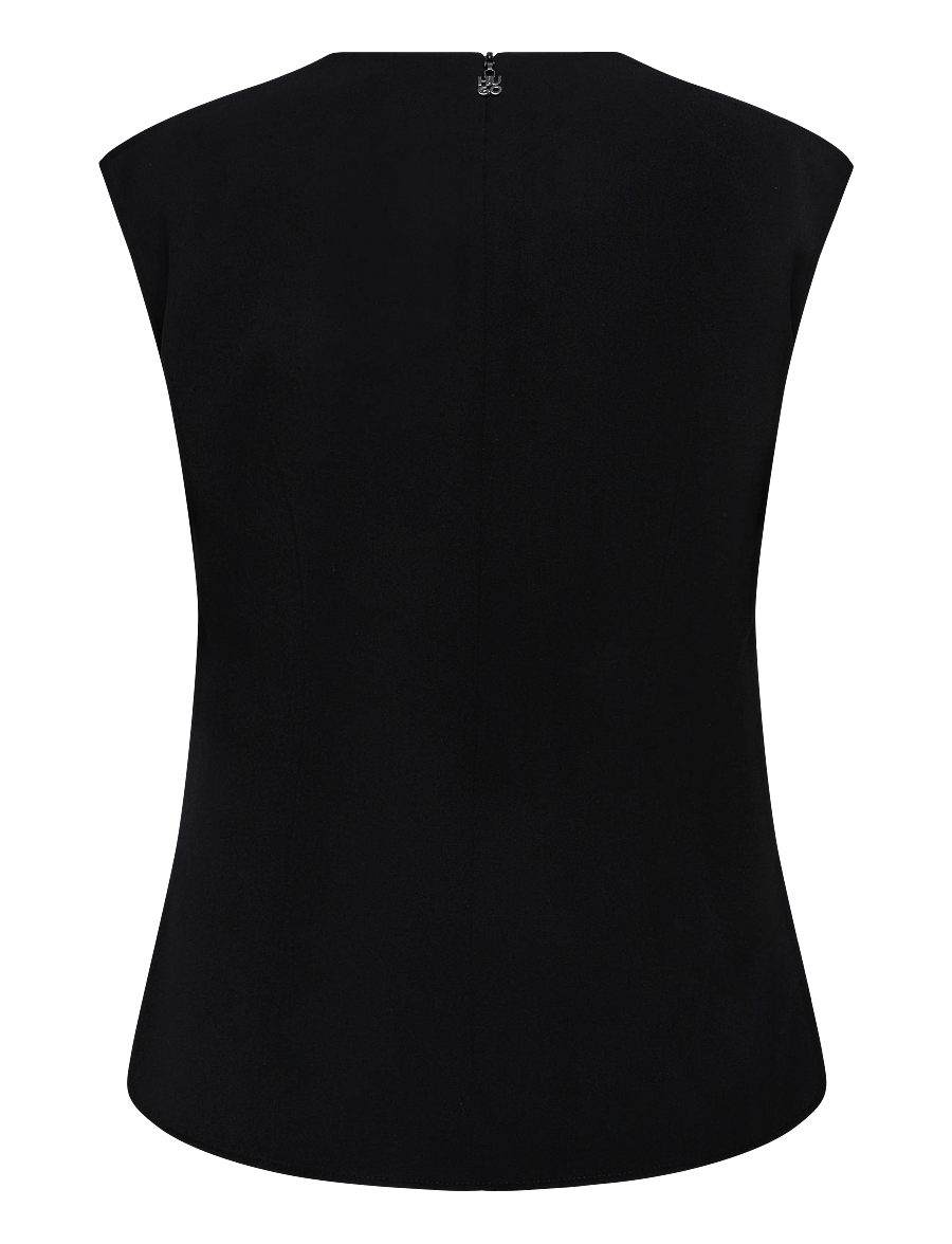HUGO - Cathila - varrukateta pluusid - black - 1