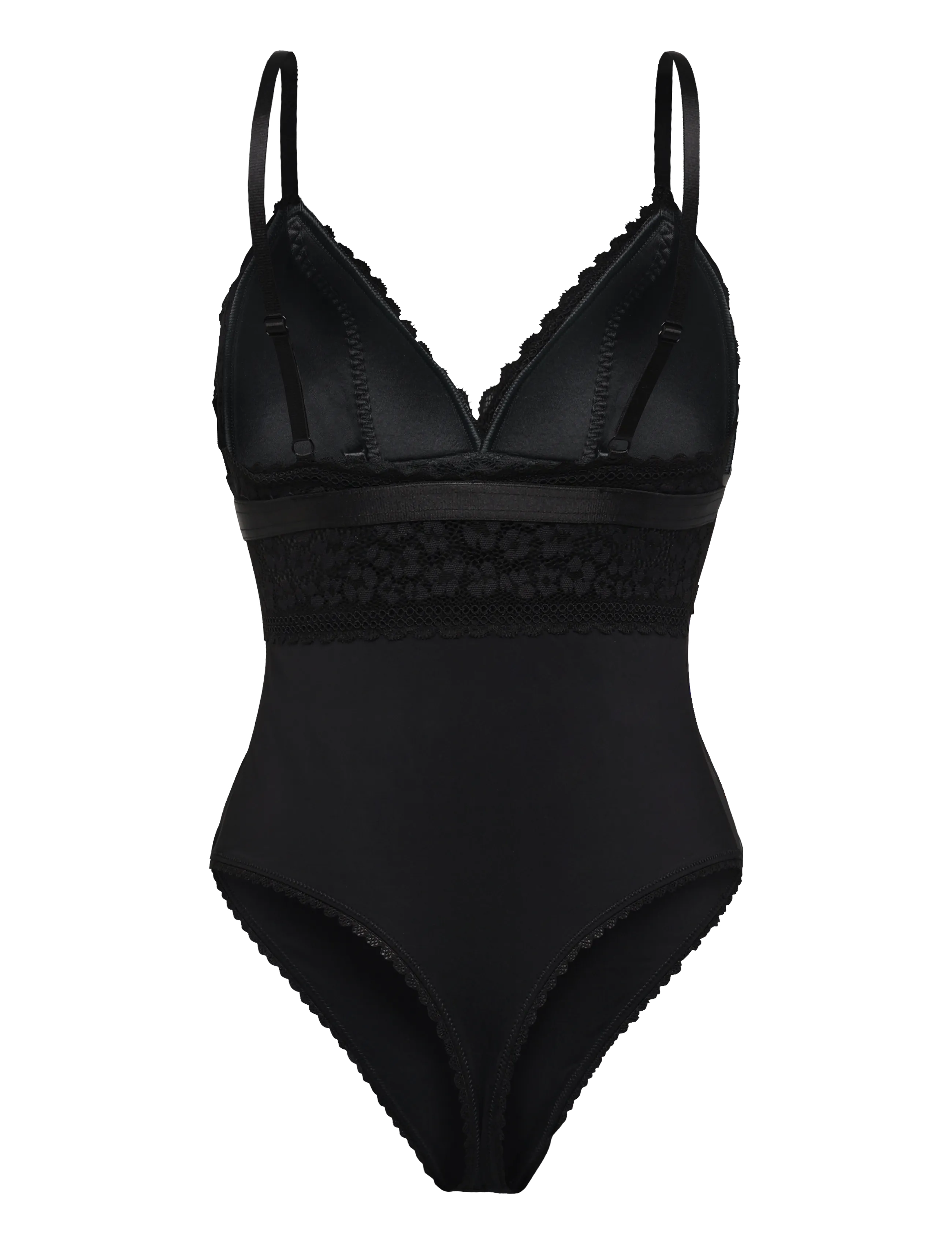 HUGO - SAVANA BODYSUIT P - bodies & underklänningar - black - 1