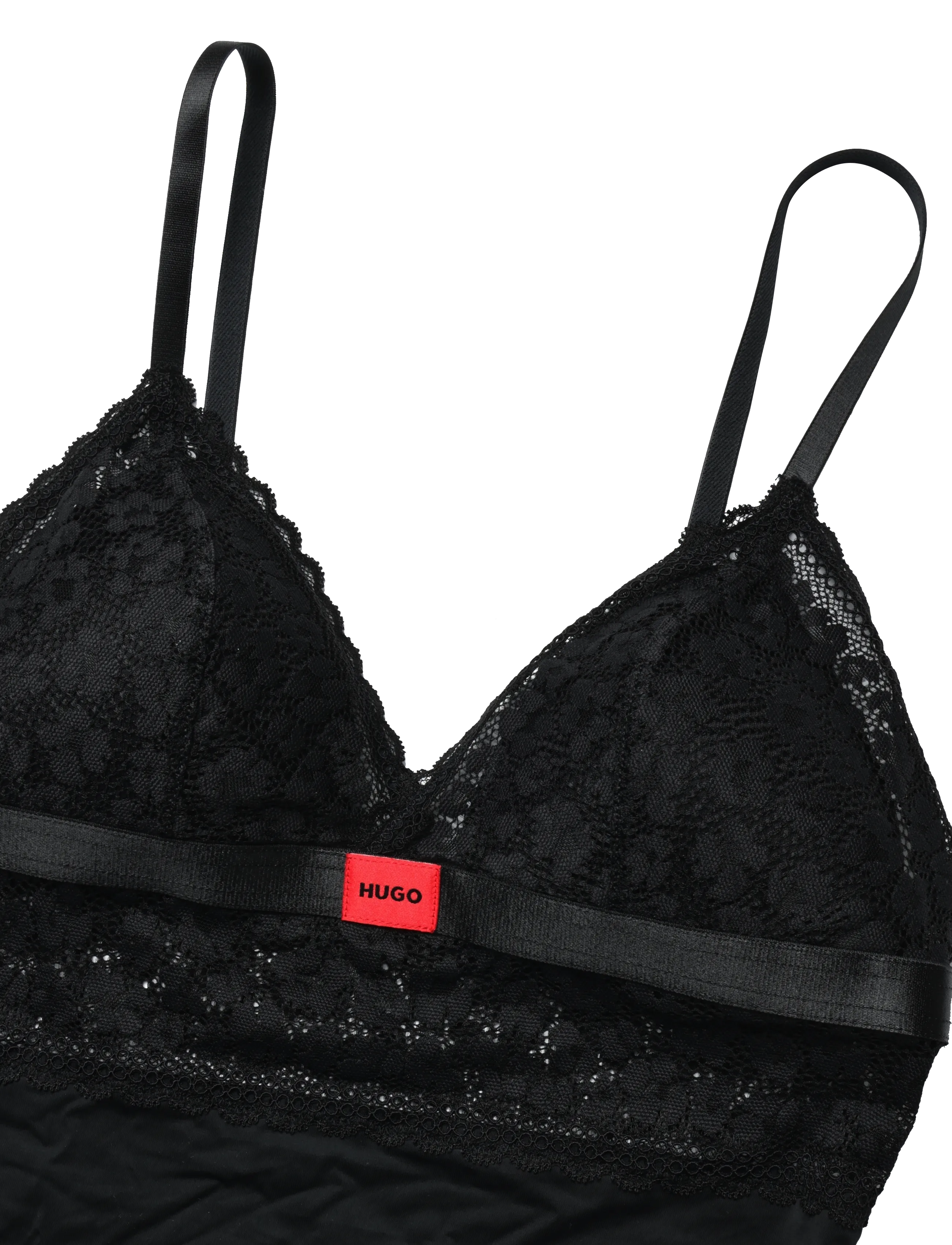HUGO - SAVANA BODYSUIT P - bodies & underklänningar - black - 2