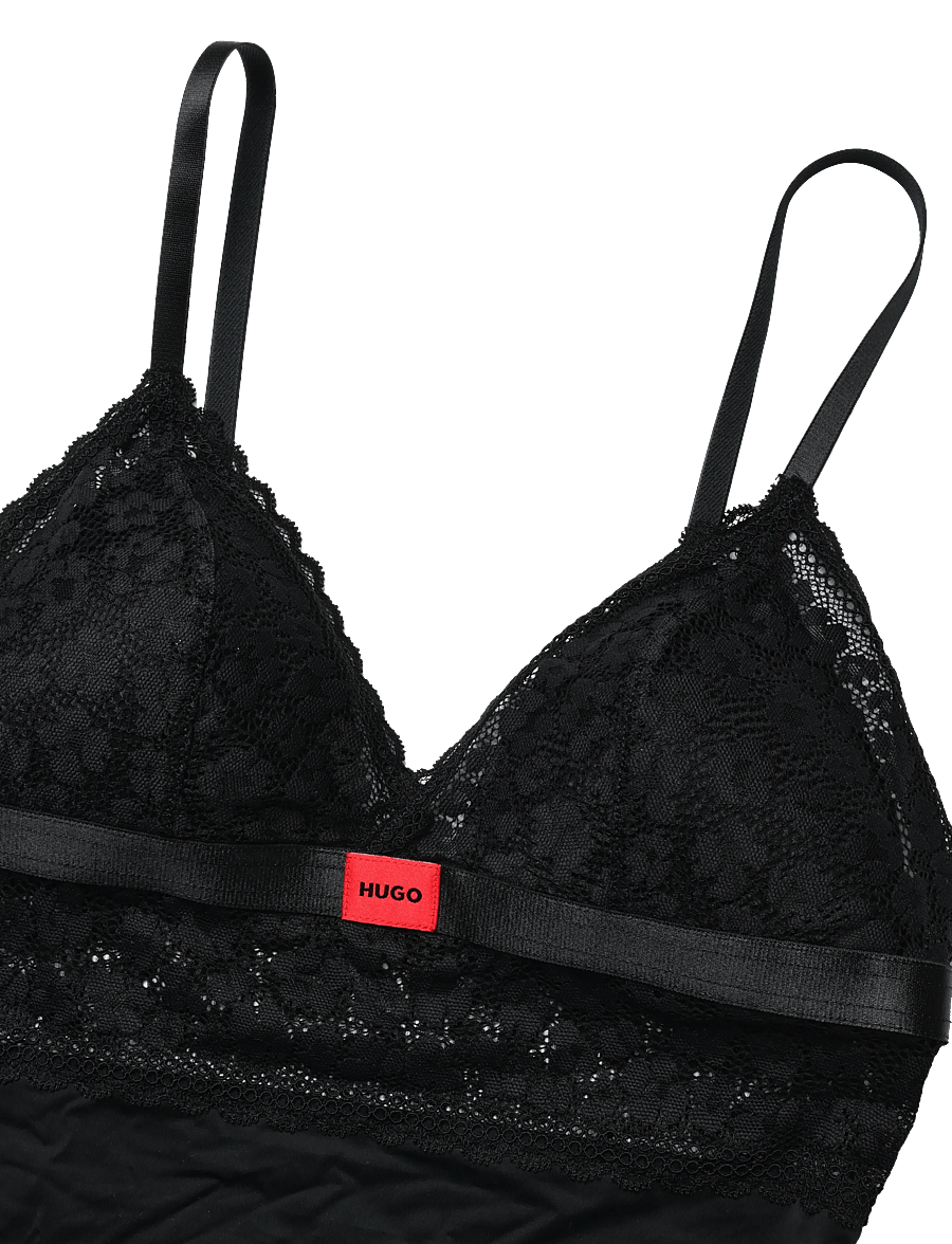HUGO - SAVANA BODYSUIT P - bodies & underklänningar - black - 2