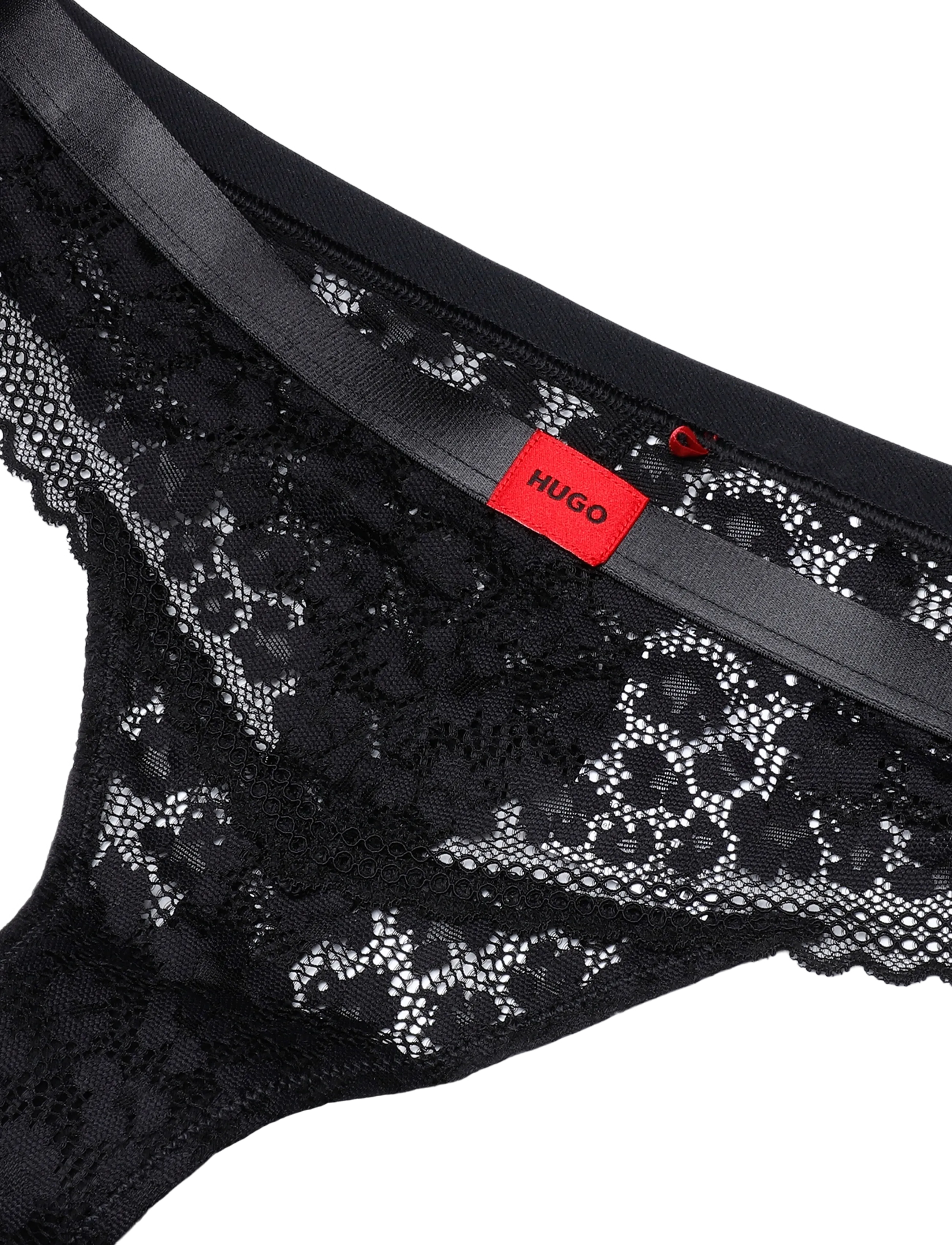HUGO - SAVANA THONG - stringid - black - 2