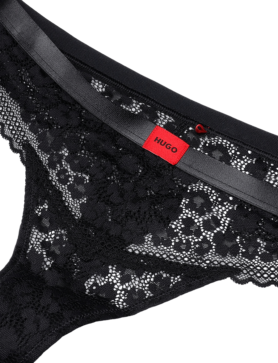 HUGO - SAVANA THONG - stringid - black - 2