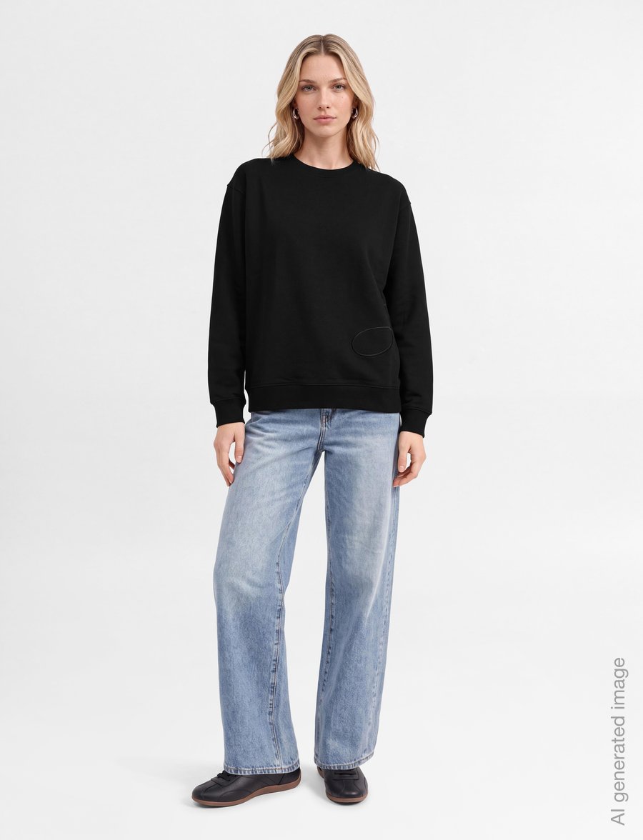 HUGO - Classic Crew_10 - igapäevane stiil - black - 0